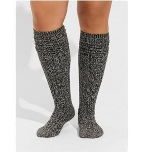 TORRID NWT Marled Slouchy Knee High Socks